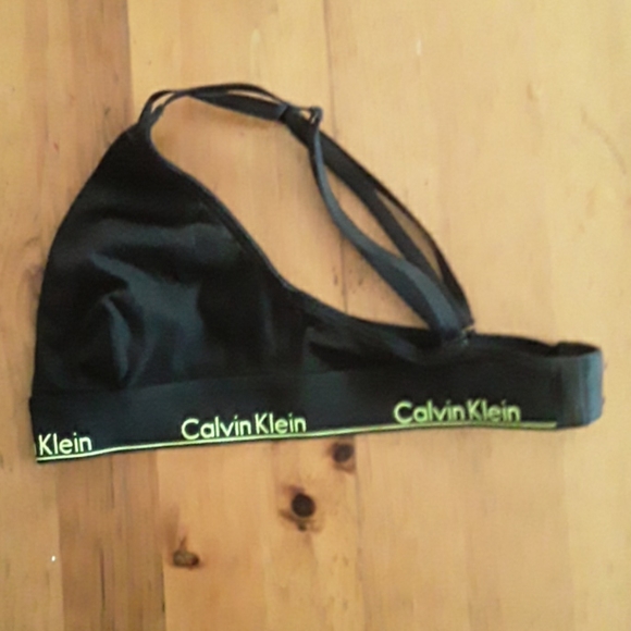Calvin Klein Womens Carousel Triangle Bralette - Picture 3 of 4